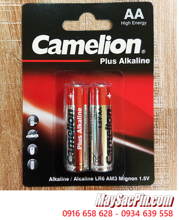Camelion Plus LR6 AM3; Pin AA 1.5v Alkaline Camelion Plus LR6-AM3 Mignon chính hãng _Vỉ 2viên